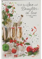 With Love, Son And Daughter-in-Law At Christmas Time